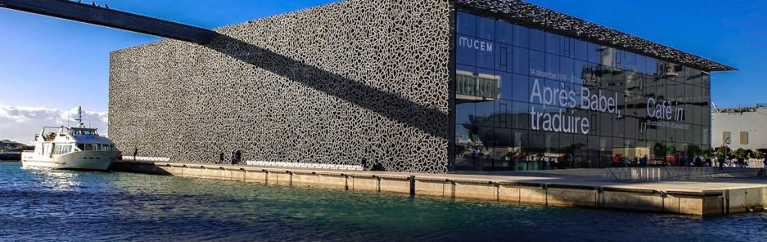 La façade du Mucem